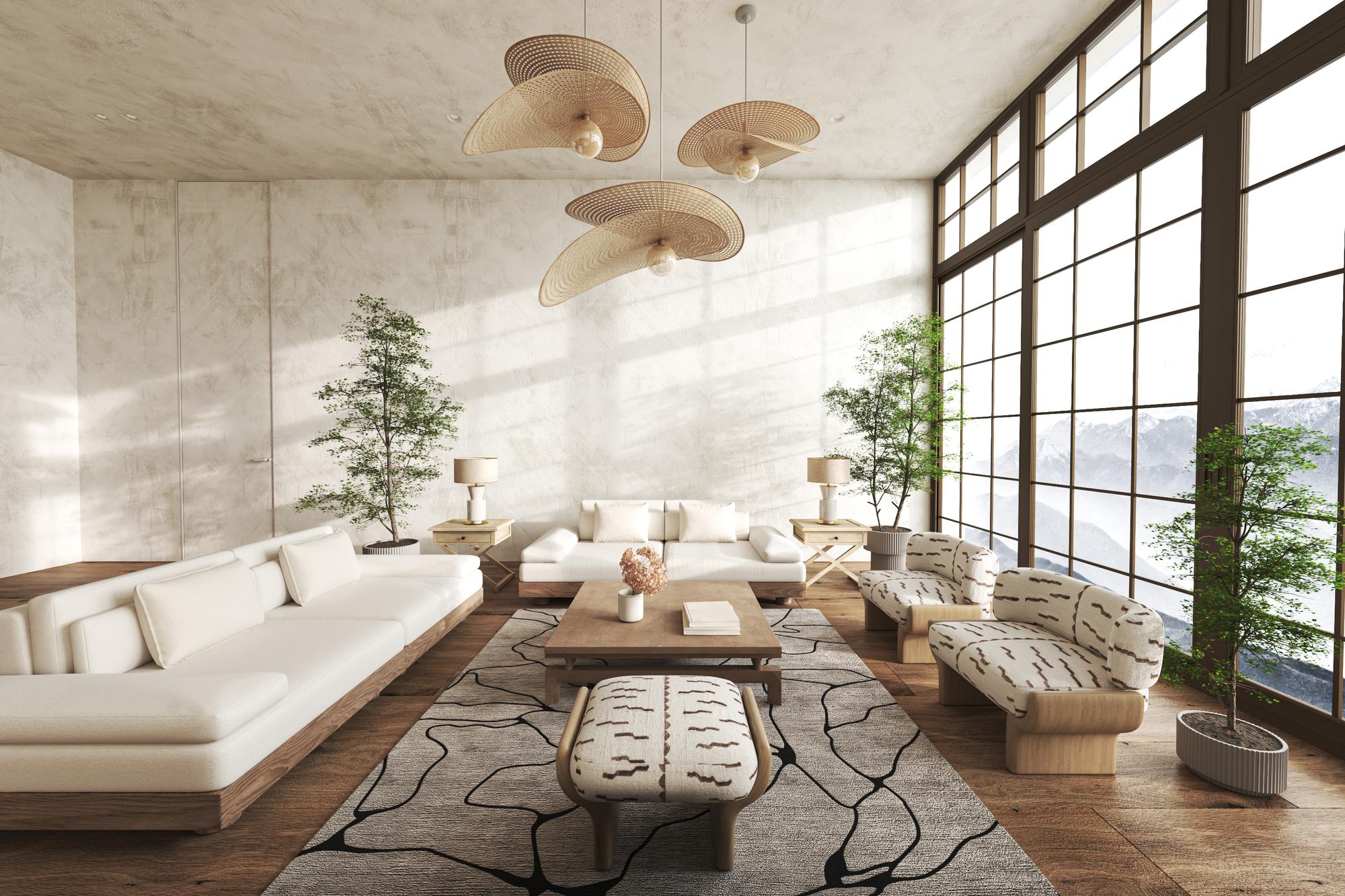 apartament modern cu lumină naturală